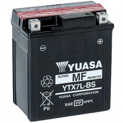 BATTERIE (YTX7L-BS) (YUASA)