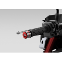 EMBOUTS DE GUIDON ROUGE