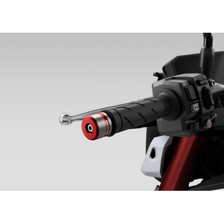 EMBOUTS DE GUIDON ROUGE