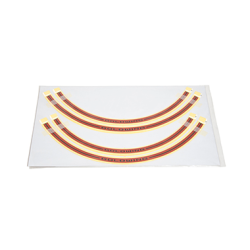 LISERES DE JANTES ORANGE