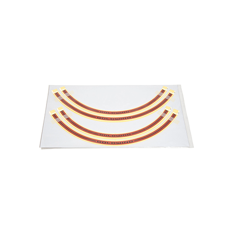 LISERES DE JANTES ORANGE