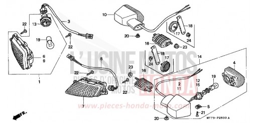 CLIGNOTANT NR750N de 1992