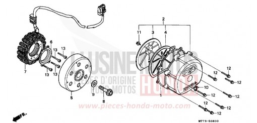 GENERATRICE NR750N de 1992