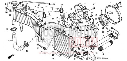 RADIATEUR NR750N de 1992