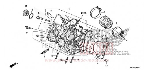 CULASSE NC750SAJ de 2018