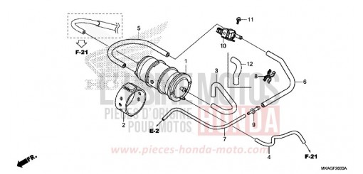 CUVETTE NC750SAJ de 2018