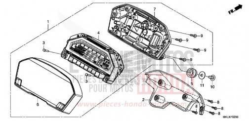 COMPTEUR NC750SAK de 2019