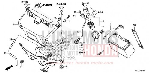 BATTERIE NC750SAK de 2019