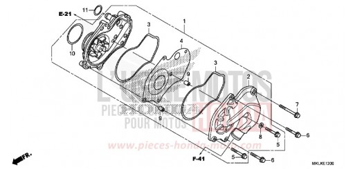 WASSERPUMPE NC750SDK de 2019