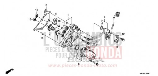 REDUZIERGETRIEBE NC750SDK de 2019