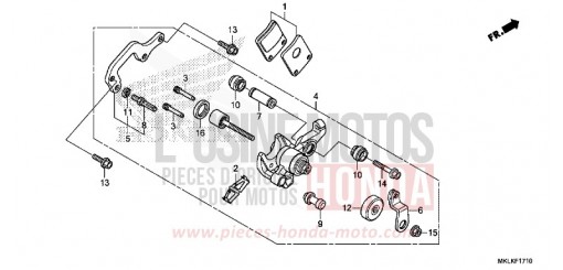 FESTSTELLBREMSSATTEL NC750SDK de 2019