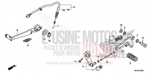 PEDALE NC750XAG de 2016