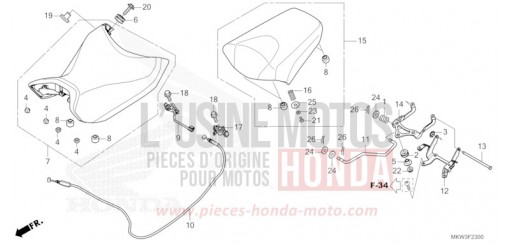 SIEGE NC750XAP de 2023