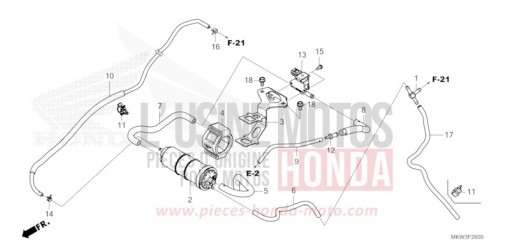 CUVETTE NC750XAP de 2023