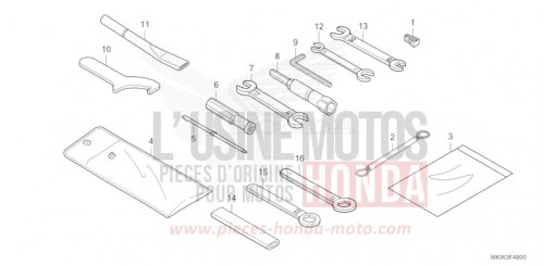 OUTIL NC750XAP de 2023