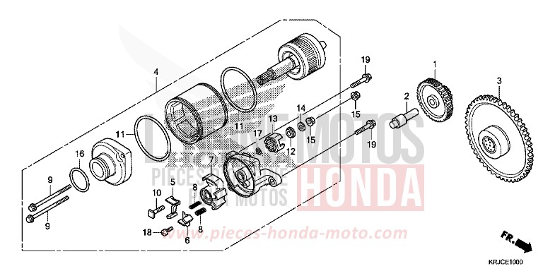 MOTEUR DE DEMARRAGE de S-Wing PEARL NIGHTSTAR BLACK (NHA84) 2012