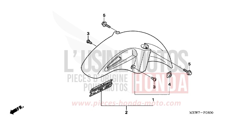 AILE AVANT de Deauville BLOOM RED METALLIC (R319) de 2007