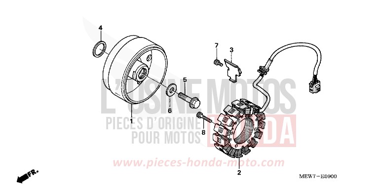 GENERATRICE de Deauville BLOOM RED METALLIC (R319) de 2010