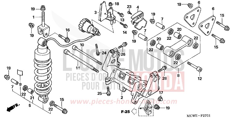 COUSSIN ARRIERE (VFR800A) de VFR800F SWORD SILVER METALLIC (NHA95) 2009
