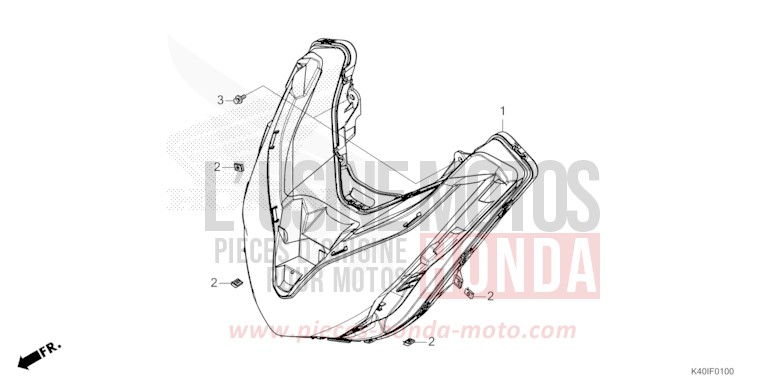 PROJECTEUR de Forza MAT CARNELIAN RED METALLIC (R384) de 2021