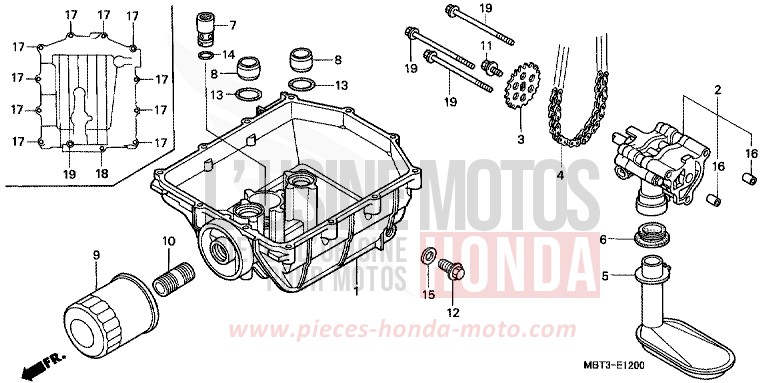 POMPE A HUILE de Varadero CANDY XENON BLUE (PB324) 2002