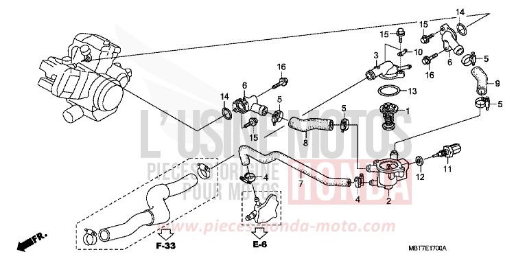 TUYAU D'EAU de Varadero CHEVALIER SILVER METALLIC (NHA83) de 2007