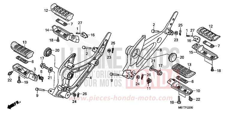 MARCHE de Varadero CHEVALIER SILVER METALLIC (NHA83) de 2007