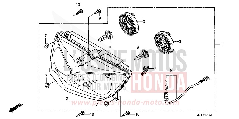 PROJECTEUR de Varadero PEARL CONCOURS BLACK (NHA65) de 2009