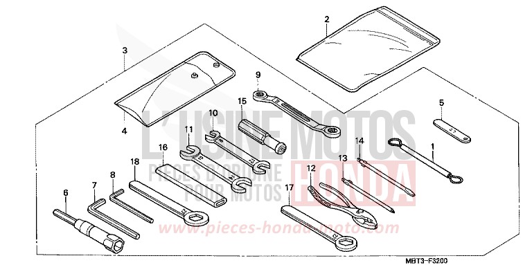 OUTILS de Varadero PEARL PRISM BLACK (NH418) de 1999