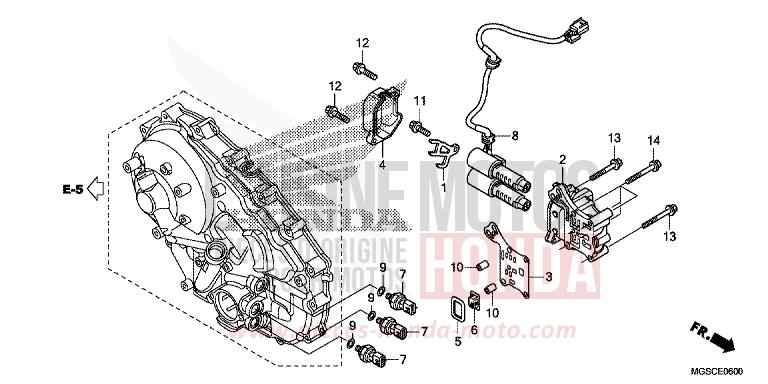 SOLENOIDE LINEAIRE de Integra CANDY GRACEFUL RED-U (R151) 2012
