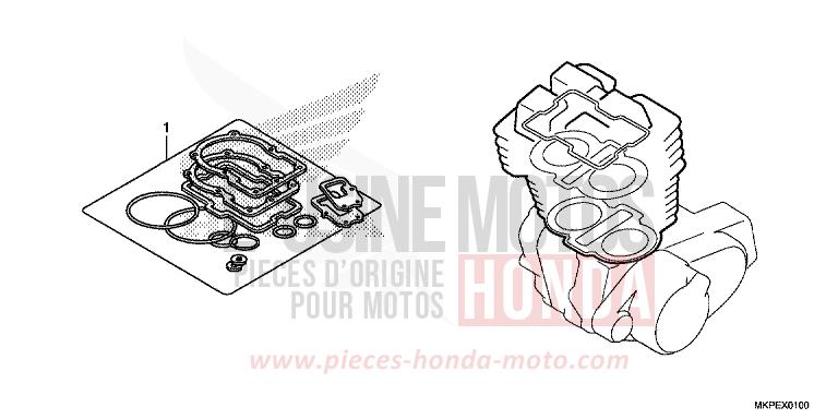 TROUSSE DE JOINT A de CB500F CANDY MOON GLOW YELLOW (Y192) 2021