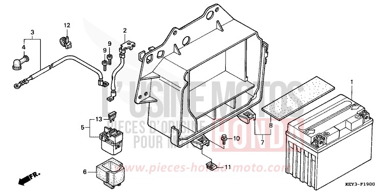 BATTERIE de Pantheon PEARL EFECT GREEN (G176) 2002