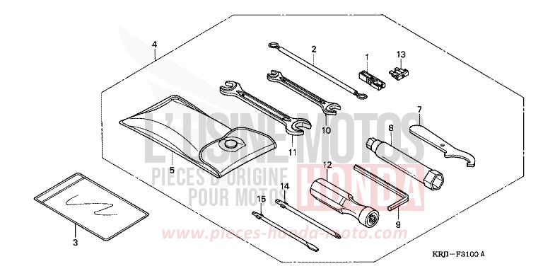OUTILS de Pantheon FORCE SILVER METALLIC (NH411) 2003