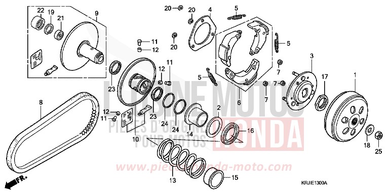 COTE MENE de Pantheon INTERSTELLAR BLACK METALLIC (NHA12) de 2003