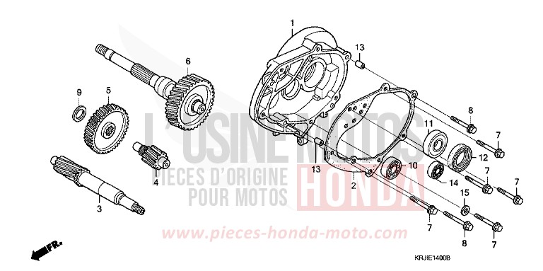 BOITE DE VITESSES de Pantheon INTERSTELLAR BLACK METALLIC (NHA12) de 2003