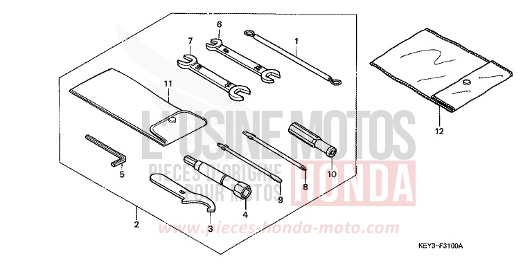 OUTILS de Pantheon SPARKLING SILVER METALLIC (NH295) de 1998