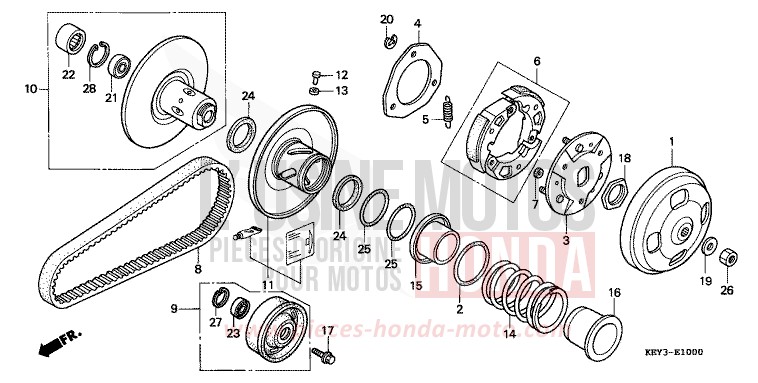COTE MENE de Pantheon TRAD BLUE METALLIC (PB171) de 1998