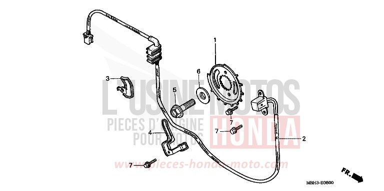 GENERATEUR D'IMPULSIONS de Shadow REARL SEDONA RED (R223E) 1999