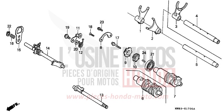 BARILLET DE SELECTION de Shadow CANDY WINE BERRY RED-U (R114) de 1988