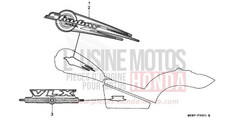 MARQUE (2) de Shadow SAHARA BULE METALLIC (PB273) de 1999