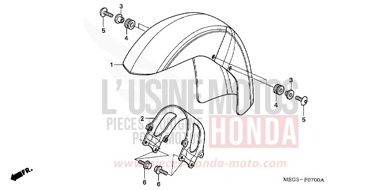 AILE AVANT de Shadow GRAPHITE BLACK (NHB01) de 2006