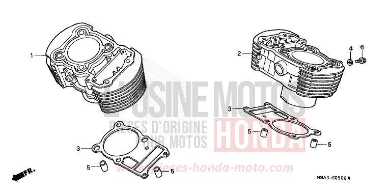 CYLINDRE de Shadow NOIR (NH1) de 1999