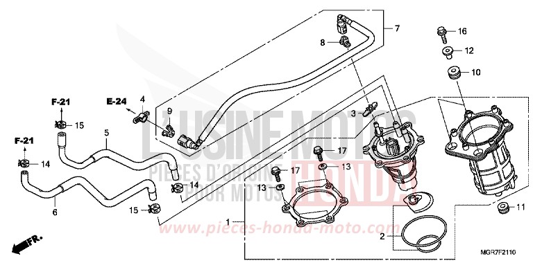 POMPE A CARBURANT de Shadow GRAPHITE BLACK (NHB01) 2011