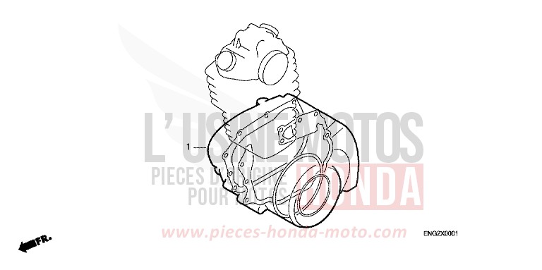 TROUSSE DE JOINT B de Dominator MAGNA RED (R201E) 1995