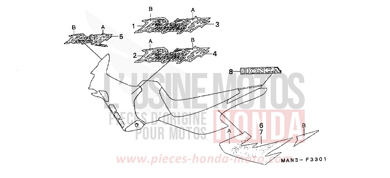MARQUE (2) de Dominator MAGNA RED (R201) de 1998