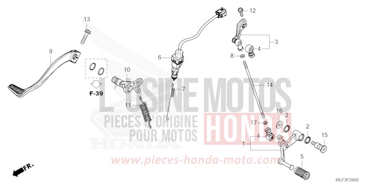 PEDALE de NT1100 GRAPHITE BLACK (NHB01) de 2022