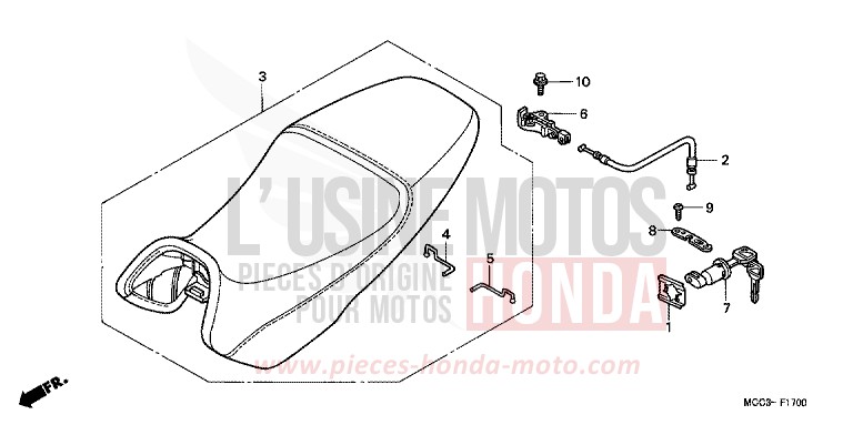 SIEGE de X11 MUTE BLACK METALLIC (NH359) de 2000