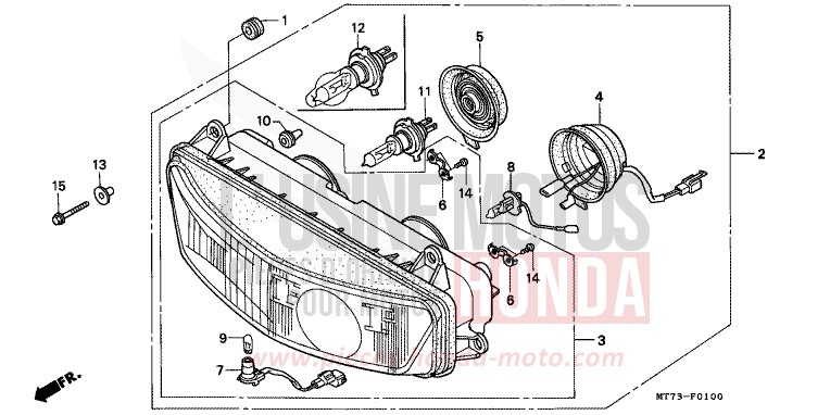 PROJECTEUR de NR NR RED (R175) 1992