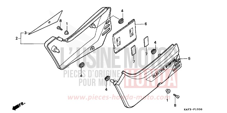 COUVERCLE LATERAL de Transcity NASHI (NASHI) 1989