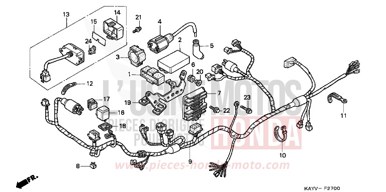 FAISCEAU DES FILS de Transcity NOIR (NH1D) 1997